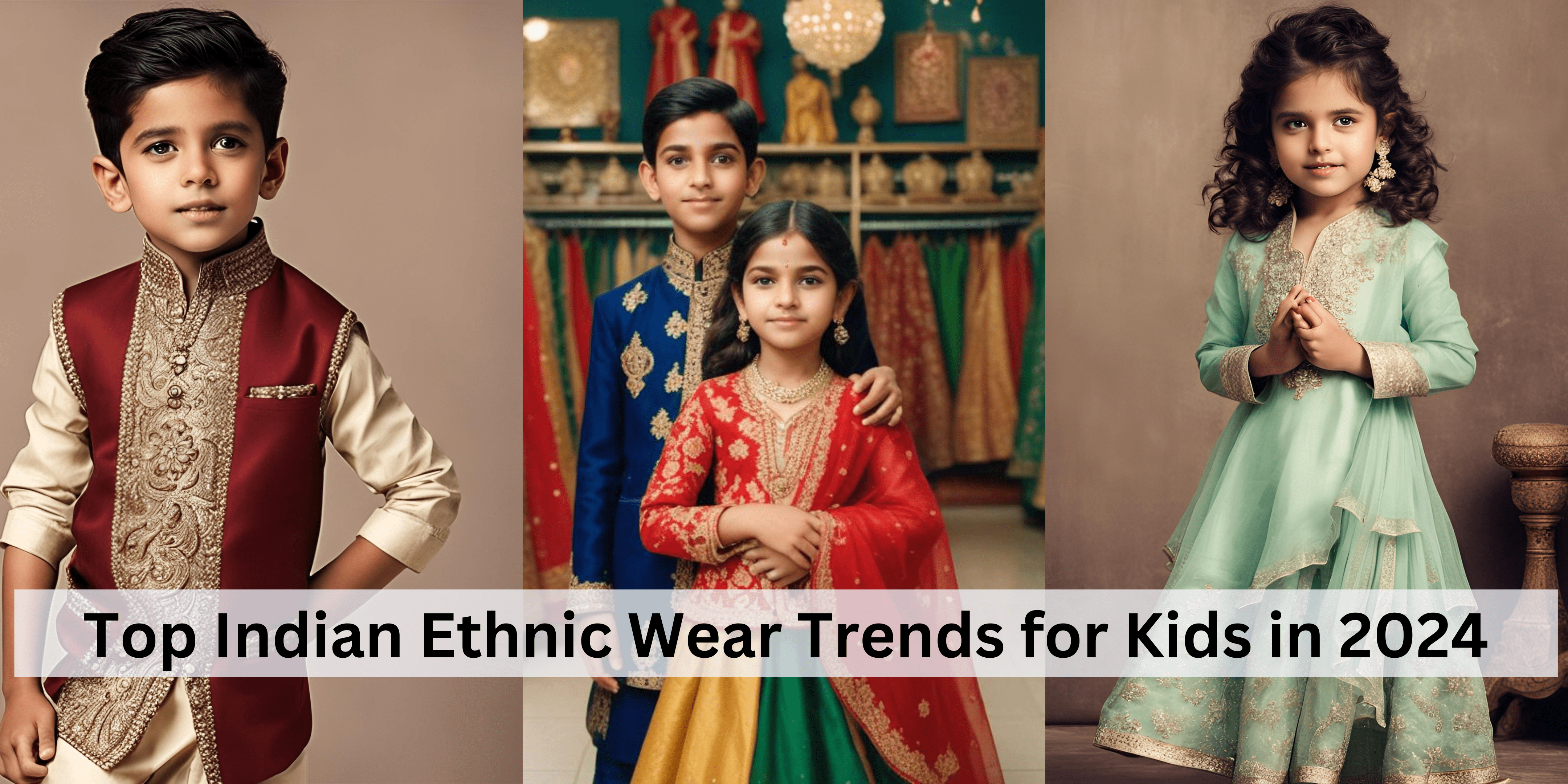 Top Indian Ethnic Wear Trends for Kids in 2024