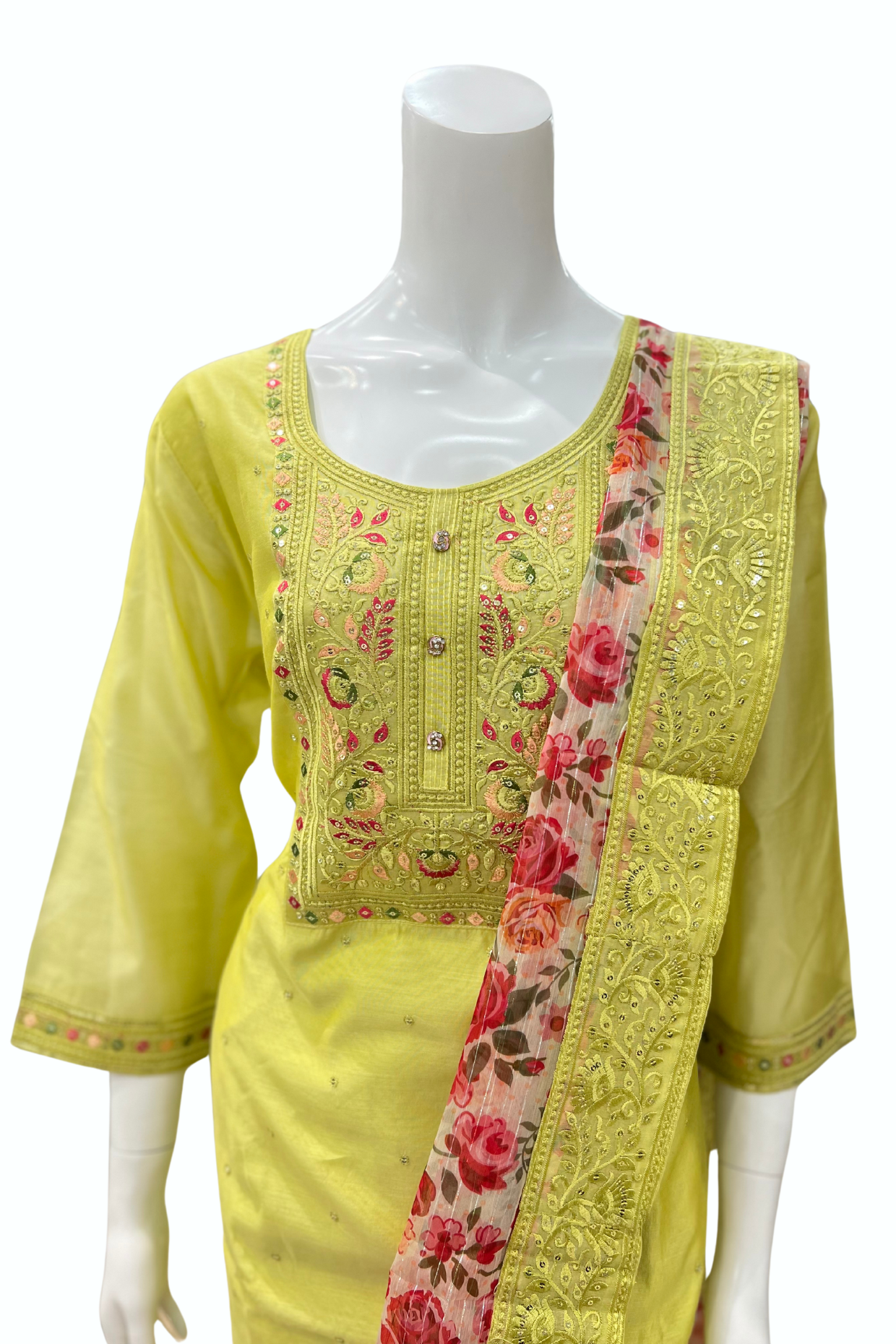 Yellow Punjabi Suit