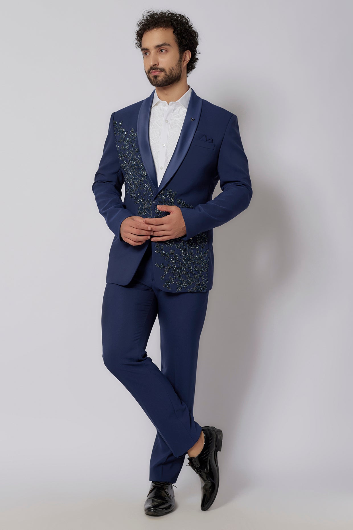 Imperial Blue Tuxedo Set