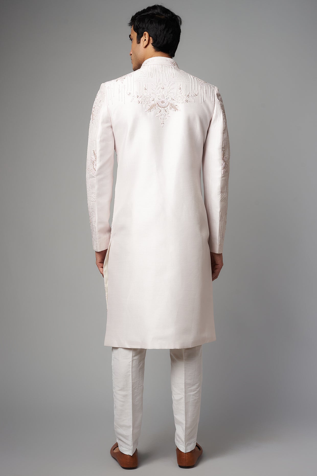 Blush lilac Sherwani Set