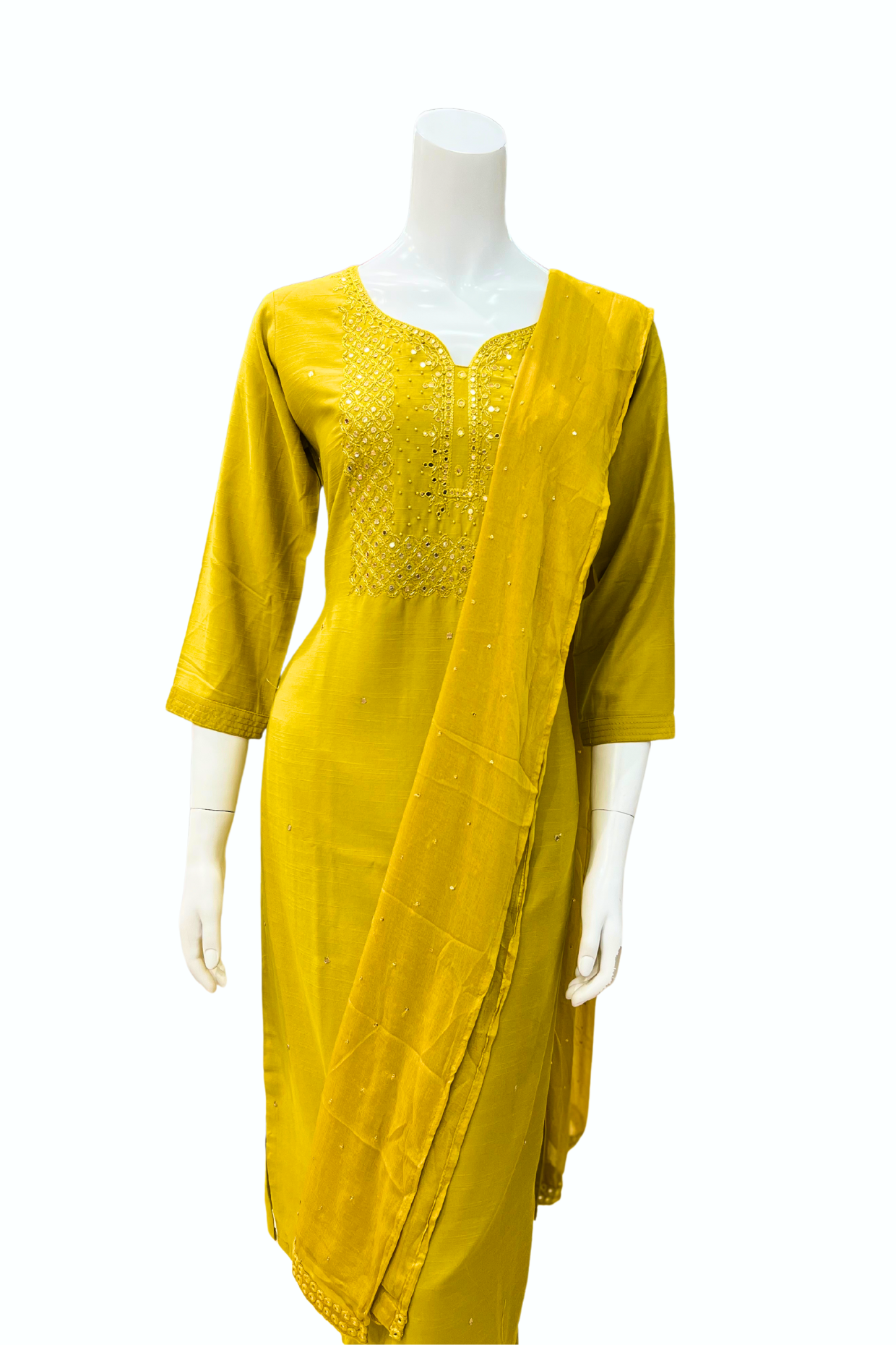 Yellow Punjabi Suit