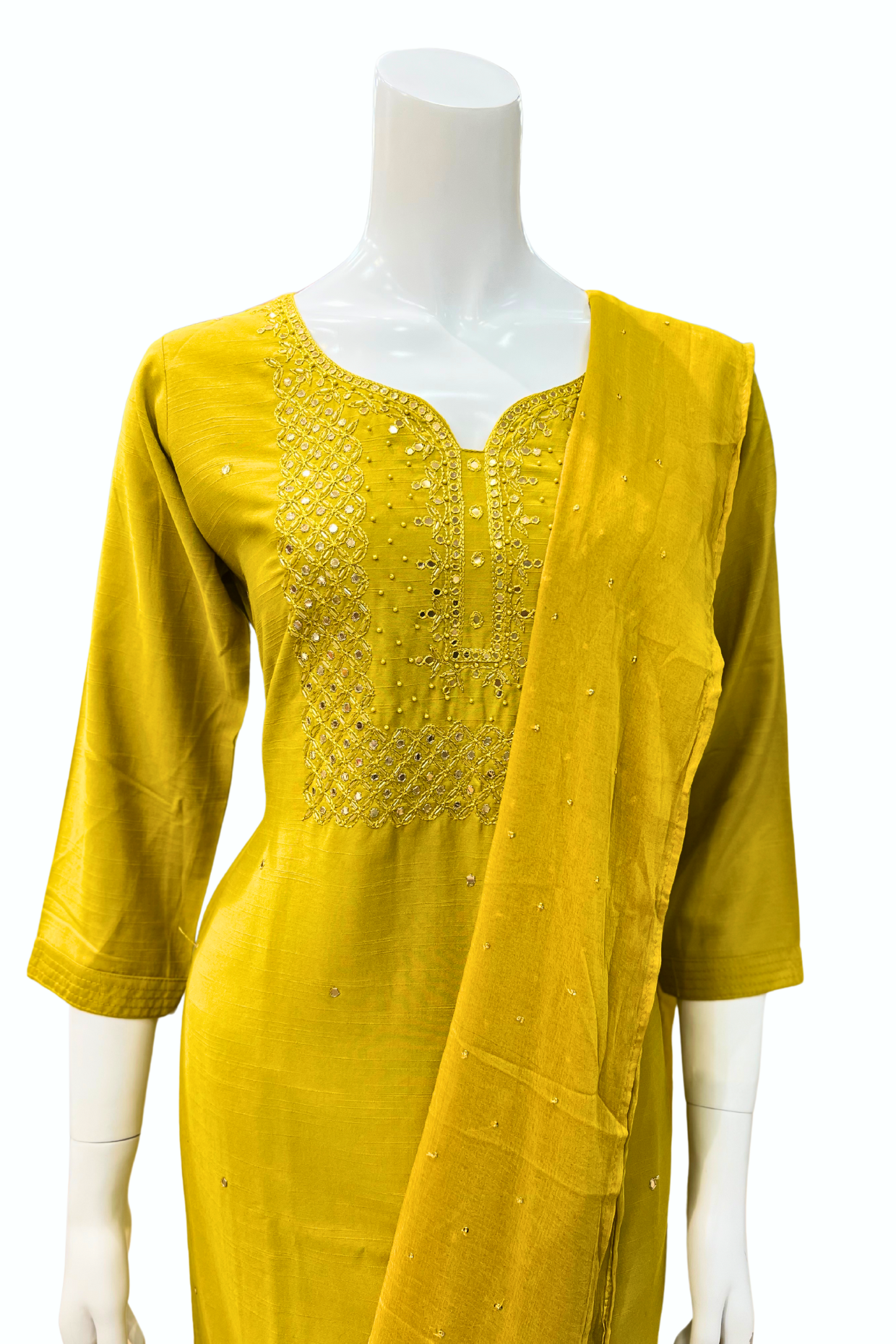 Yellow Punjabi Suit